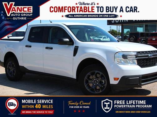 Oxford White 2024 Ford Maverick XLT