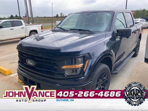 Antimatter Blue Metallic 2024 Ford F-150 XLT