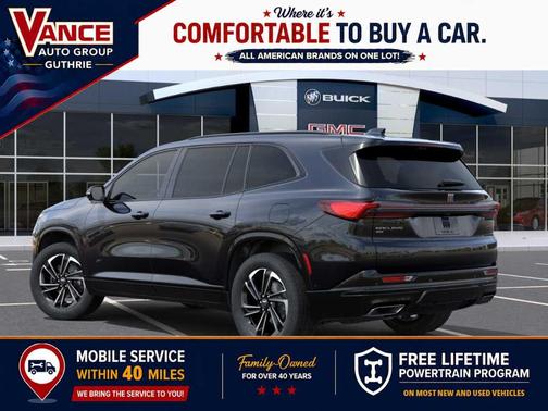 Ebony Twilight Metallic 2026 Buick Enclave TOURING