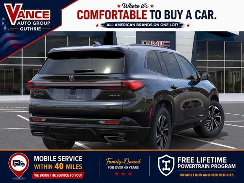 Ebony Twilight Metallic 2026 Buick Enclave TOURING