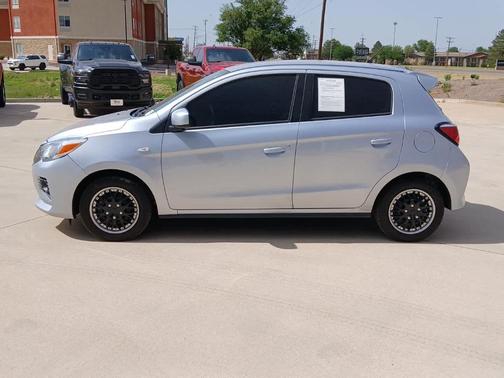 Starlight Silver Metallic 2024 Mitsubishi Mirage ES