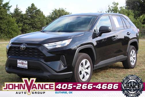 Midnight Black Metallic 2025 Toyota RAV4 LE