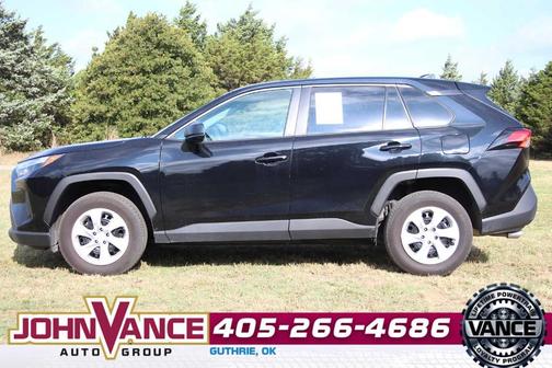 Midnight Black Metallic 2025 Toyota RAV4 LE
