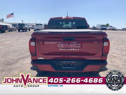 Volcanic Red 2024 GMC Canyon Denali