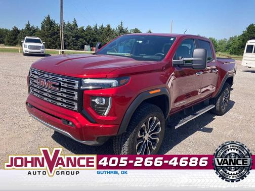 Volcanic Red 2024 GMC Canyon Denali