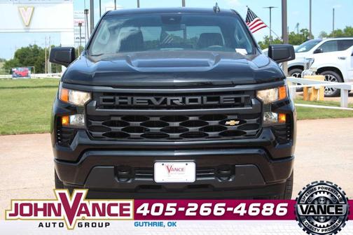 Black 2023 Chevrolet Silverado 1500 Custom