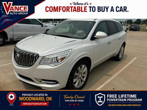 White Frost Tri-Coat 2017 Buick Enclave Premium