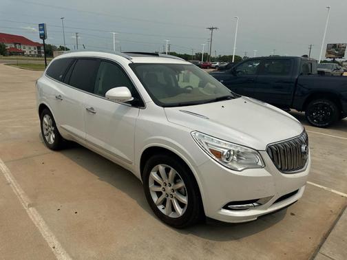 White Frost Tri-Coat 2017 Buick Enclave Premium