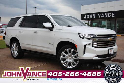 Iridescent Pearl Tricoat 2022 Chevrolet Tahoe High Country