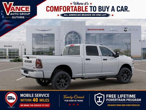 Bright White Clearcoat 2026 RAM 2500 Tradesman