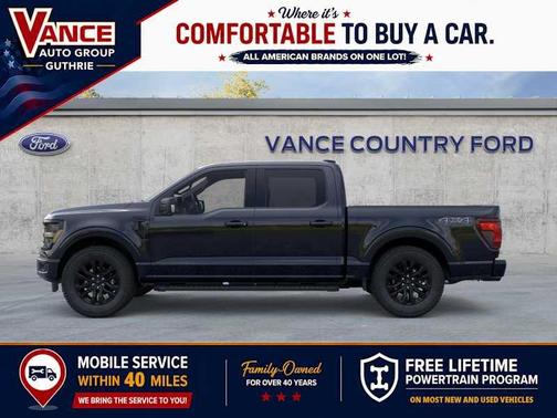 Agate Black Metallic 2026 Ford F-150 XLT