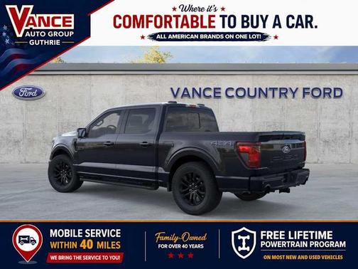 Agate Black Metallic 2026 Ford F-150 XLT