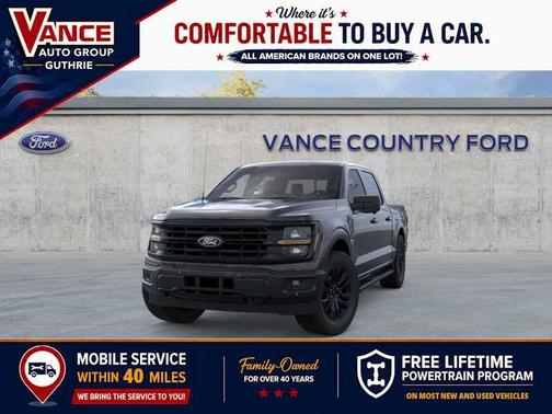 Agate Black Metallic 2026 Ford F-150 XLT