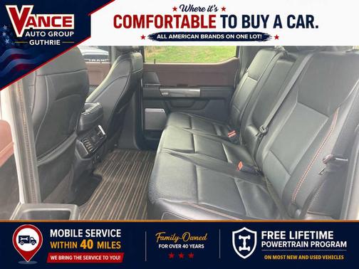 Oxford White 2022 Ford F-150 Lariat