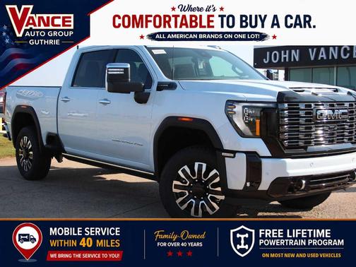Glacier White 2026 GMC Sierra 2500 Denali Ultimate