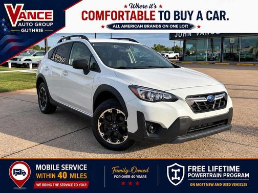 Crystal White Pearl 2023 Subaru Crosstrek Base
