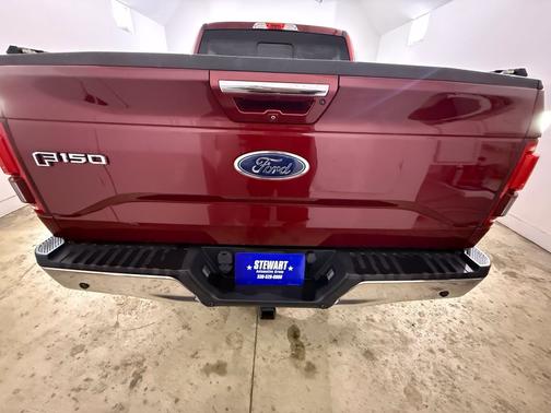 Red 2016 Ford F-150 Lariat