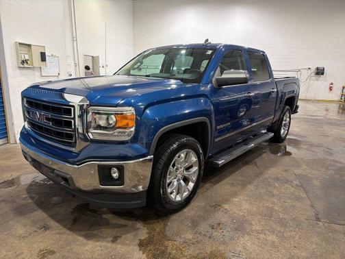Blue Metallic 2015 GMC Sierra 1500 SLT