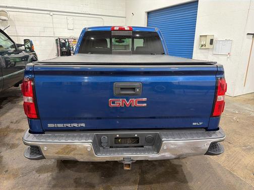 Blue Metallic 2015 GMC Sierra 1500 SLT