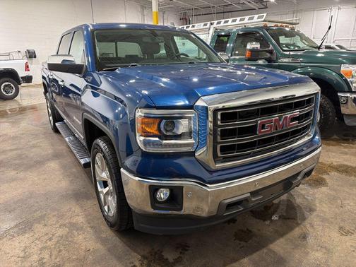 Blue Metallic 2015 GMC Sierra 1500 SLT