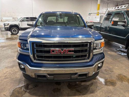 Blue Metallic 2015 GMC Sierra 1500 SLT