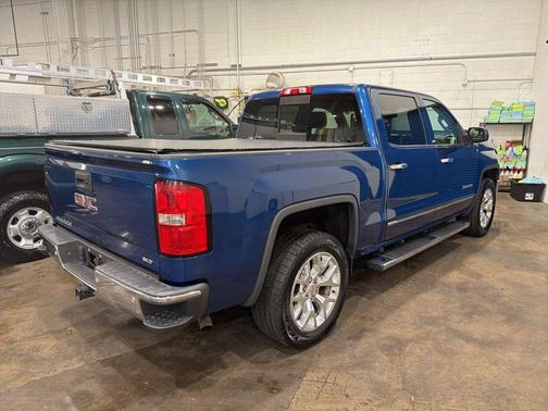 Blue Metallic 2015 GMC Sierra 1500 SLT