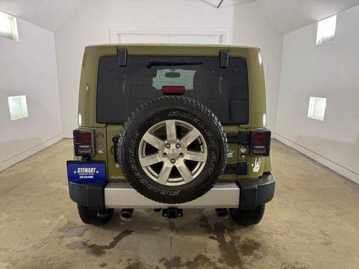 Commando Green 2013 Jeep Wrangler Sahara