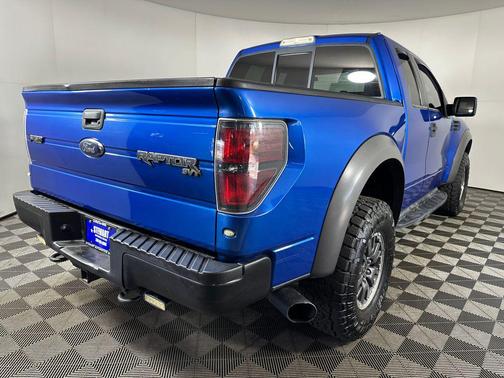Blue Flame Metallic 2010 Ford F-150 SVT Raptor SuperCab