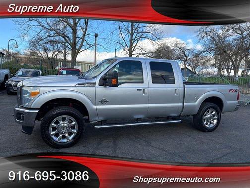 Ingot Silver 2016 Ford F-250 Lariat Truck