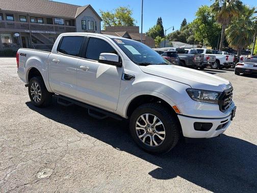 White Platinum Tri-Coat Metallic 2019 Ford Ranger Lariat