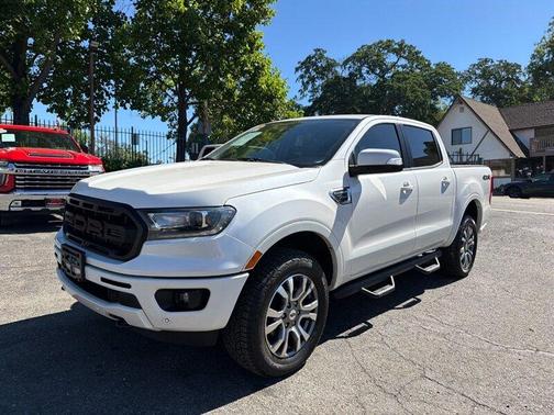White Platinum Tri-Coat Metallic 2019 Ford Ranger Lariat