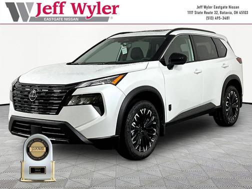 Everest White Pearl Tricoat 2026 Nissan Rogue Dark Armor