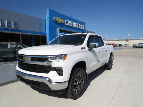 Summit White 2023 Chevrolet Silverado 1500 LT