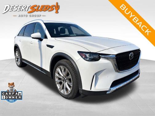 Rhodium White Metallic 2024 Mazda CX-90 Premium Plus