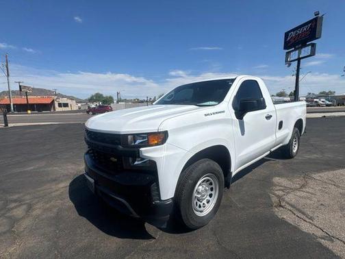 Summit White 2021 Chevrolet Silverado 1500 WT Truck