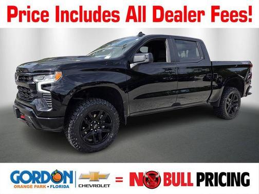 Black 2025 Chevrolet Silverado 1500 LT Trail Boss