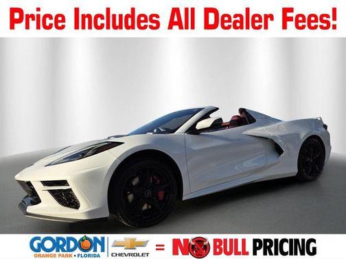 Arctic White 2021 Chevrolet Corvette Stingray w/3LT