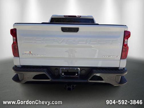 Summit White 2026 Chevrolet Silverado 1500 Custom Trail Boss