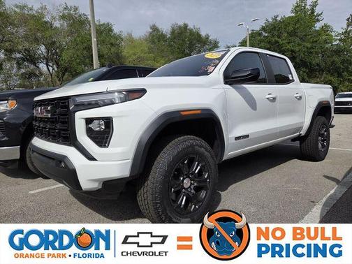 Summit White 2023 GMC Canyon Elevation