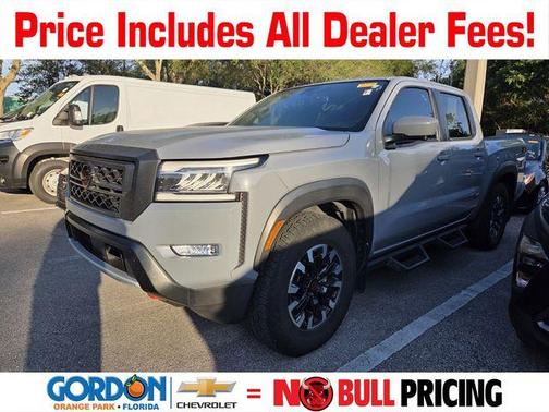 Boulder Gray Pearl 2023 Nissan Frontier PRO-X