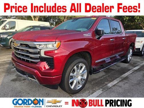 Radiant Red 2026 Chevrolet Silverado 1500 High Country