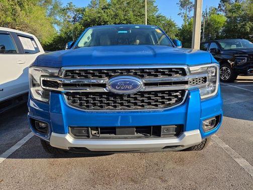 Blue Metallic 2025 Ford Ranger Lariat
