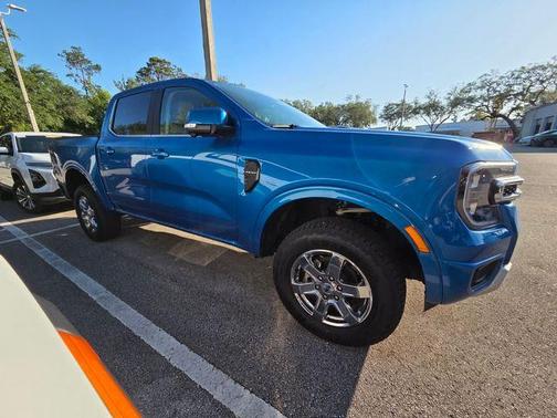 Blue Metallic 2025 Ford Ranger Lariat