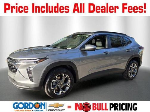 Sterling Gray Metallic 2025 Chevrolet Trax LT