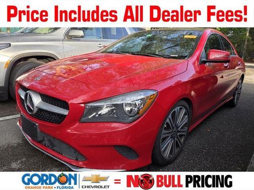 Jupiter Red 2018 Mercedes-Benz CLA 250 Base 4MATIC