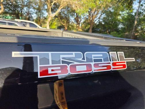 Black 2019 Chevrolet Silverado 1500 Custom Trail Boss