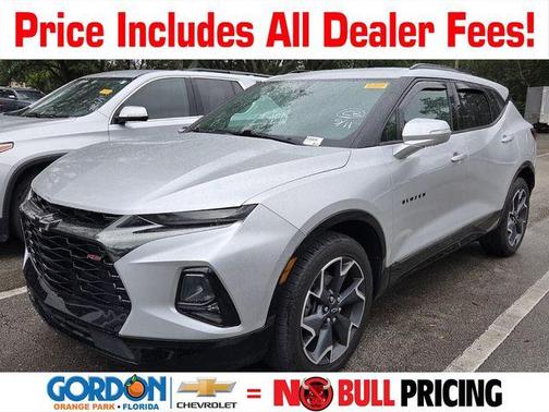 Silver Ice Metallic 2020 Chevrolet Blazer RS