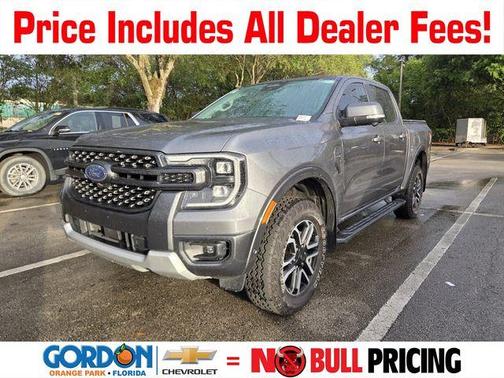 Gray Metallic 2024 Ford Ranger Lariat