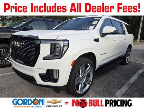 Summit White 2023 GMC Yukon XL SLT