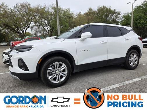 Summit White 2021 Chevrolet Blazer 1LT